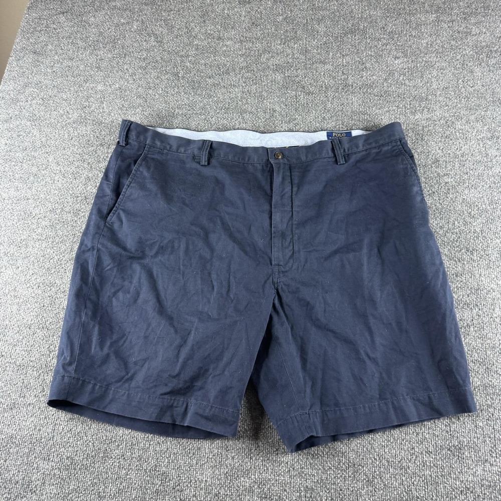 Polo Ralph Lauren Shorts Mens 46 Blue Chino Stretch Classic Fit Cotton Twill 9in